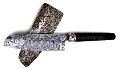 BeCraft_ANTOKU---acier-damas---bague-argent---Vurt-ijt---galuchat---300-mmweb