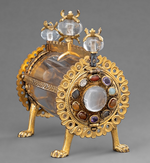 Bergkristallreliquiar Koeln um 1200 Foto Stephan Kube