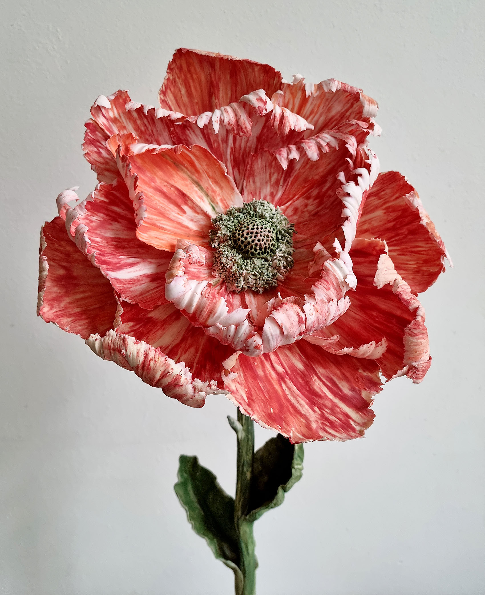 Anna Volkova, Pfingstrose, Porzellan, gebaut