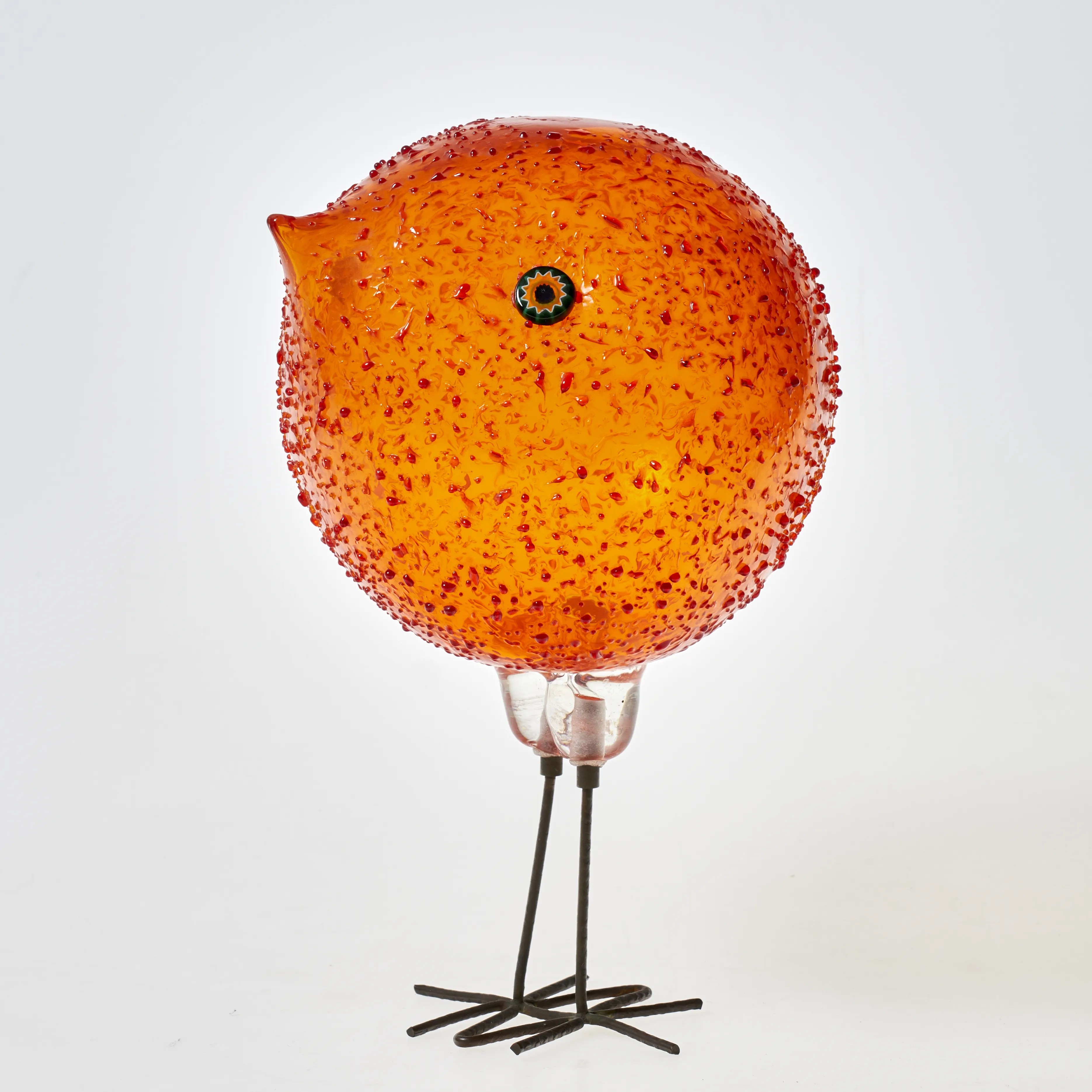 Alessandro-Pianon-Orangefarbenes-Kueken-pulcino-ca-1960-1962-Enwurf-2019-erworben-durch-Vermaechtnis-von-Hildegard-Becker-Foto-Kunstpalast-Duesseldorf